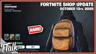 Fortnite Shop *RAREST* BACK BLINGS ARE BACK! [October 13th, 2025] (Fortnite Chapter 6)