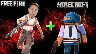 SLENDERMAN LẦN ĐẦU CHƠI FREE FIRE TRONG MINECRAFT