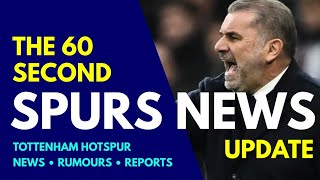 THE 60 SECOND SPURS NEWS UPDATE: Tottenham Boss Left Shocked, van de Ven 