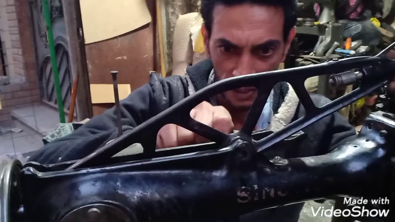 اتعلم واعمل صيانة للمكنة بنفسك  مع ايمن المصرى