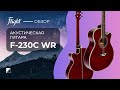 Обзор акустической гитары FLIGHT F-230C WR