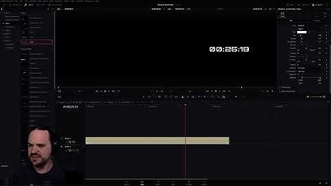 Davinci Resolve - Countdown Timer