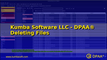 DPAA® - Deleting Files