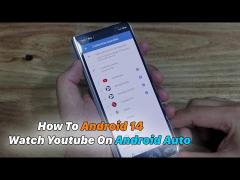 How To Android 14 Watch Youtube On Android Auto -  Only For Samsung Devices