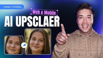 The ABSOLUTE BEST Video Upscaler EVER｜Vmake AI Enhancer Tutorial