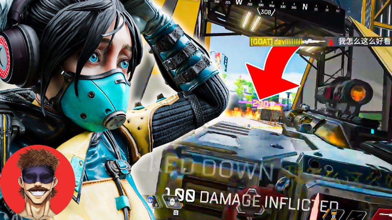4K Damage in 4 Games Challenge in Apex Legends - YouTube