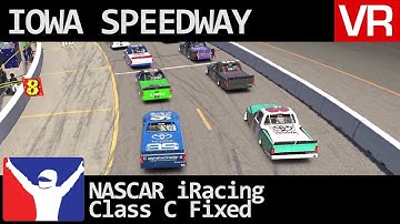 iRacing - 1st time at Iowa Speedway (NASCAR iRacing Class C Fixed)