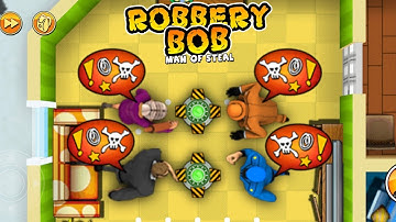 Robbery Bob - Sam Bob 1 & Blue Police Use 100 Teleport Mine Part 11