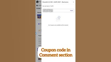 PW Shreshth 2.0 ESE + GATE 2027 - Electronic Batch Coupon Code