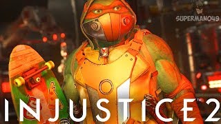 MICHELANGELO GOES ABSOLUTELY CRAZY!! - Injustice 2 