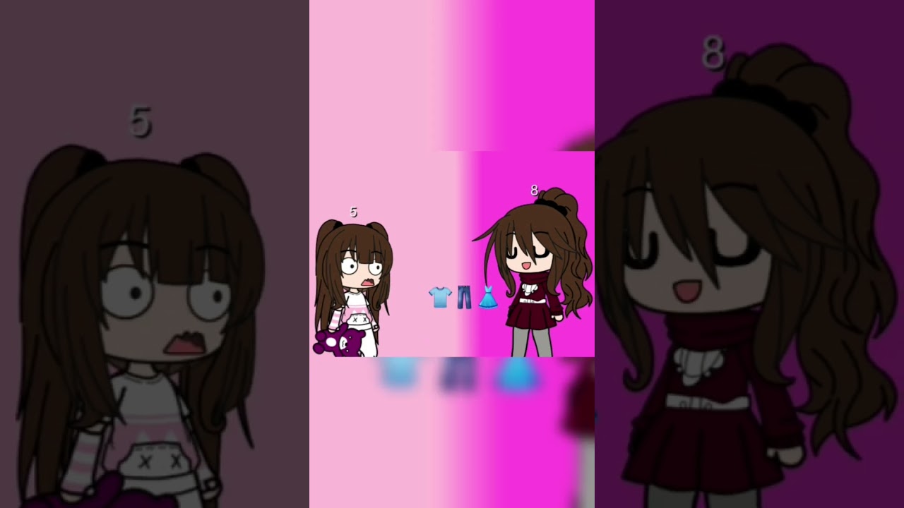 💖💜🎀||me in real life age:5,8,12||💖💜🎀||trend|| 