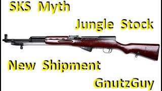 SKS Myth Jungle Stock is not military. New shipment unissued Chinese SKS to Canada Part 1/2