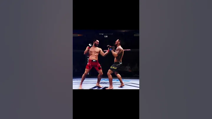 UFC 4 Jorge Masvidal KO #ufc #mma #fight #gaming #xbox #playstation #shorts #short #shortvideo #ufc4