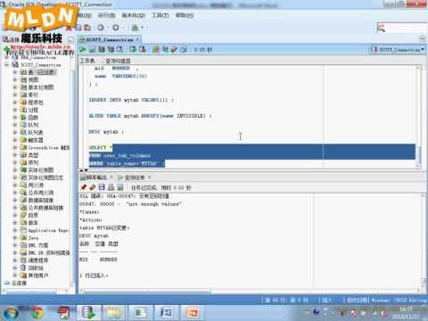 Oracle开发实战经典 021103 修改表结构 C