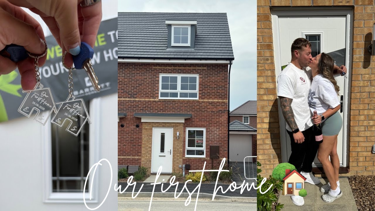 WE BOUGHT A HOUSE!!🏡🥹 OUR FIRST HOME | FIRST TIME BUYERS UK NEW BUILD 2025