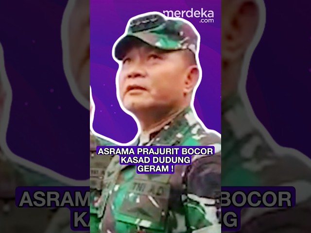 Momen Kasad Jenderal TNI Dudung Kecewa Berat Mako Prajurit Rusak #merdekadotcom #viralshort #kasad class=