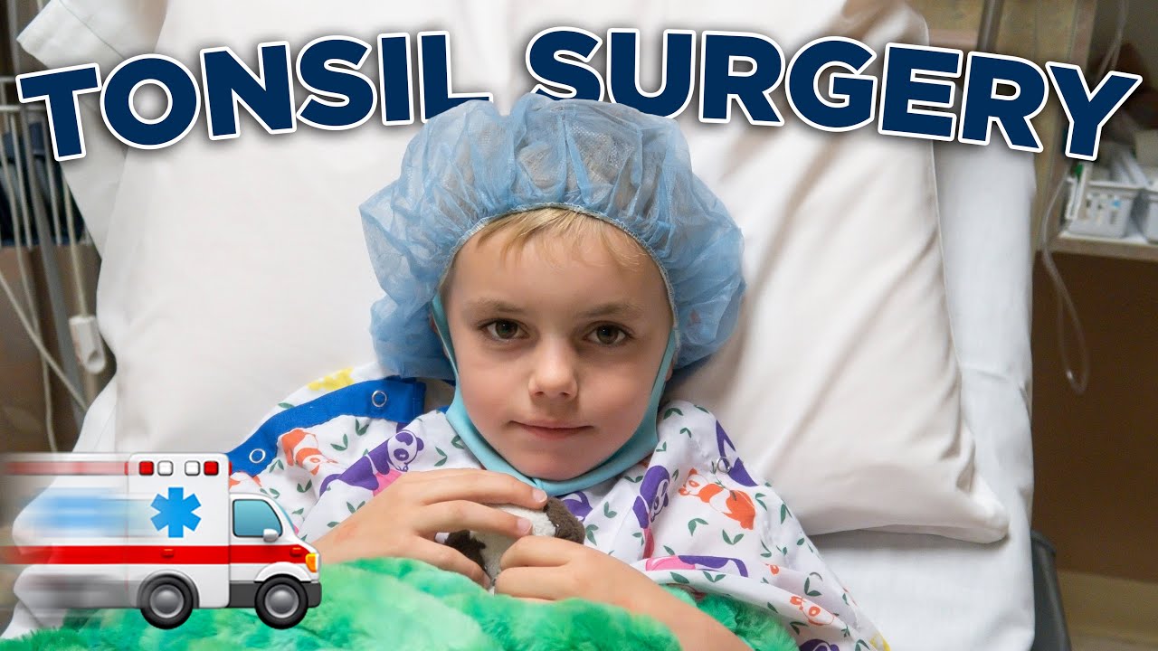 Операция по удалению миндалин Кэлвину прошла не так, как мы ожидали... | Элли и Джаред