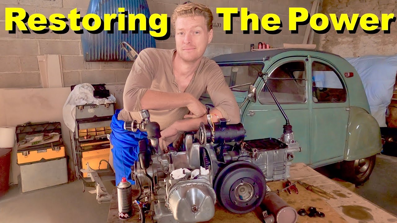 Citroen 2cv Top End Rebuild Ep4 - Getting The BHP Back!!!