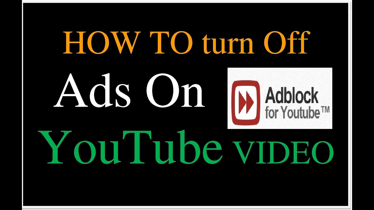 How to Turn off Ads on YouTube - YouTube