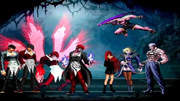 [KOF Mugen] Iori Yagami Team vs Orochi Team