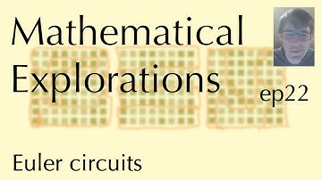 Math Explorations Ep22, Euler circuits & paths (Mar 23, 2022)