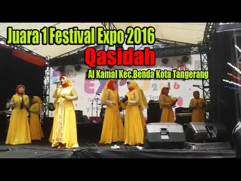 Juara 1 Festival Expo 2016 Qasidah IBU YASIN Al Kamal Kec.Benda Kota Tangerang