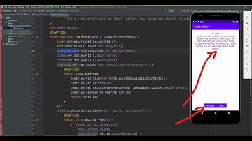 TextSwitcher With example in Android