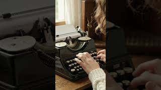 Old typewriter krybord asmr clicks #relaxingsounds #keyboard #satisfyingvideo