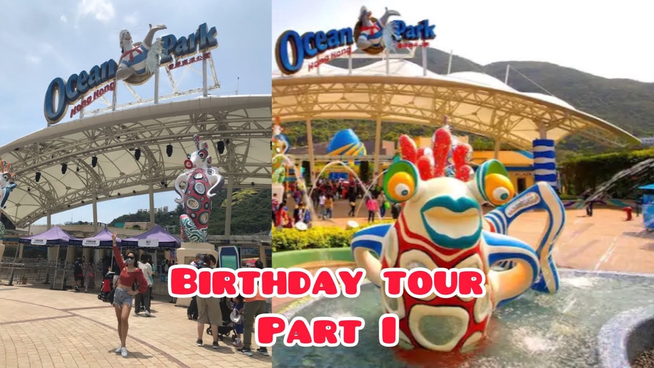 OCEAN PARKBIRTHDAY SPECIAL TOURPART 1 oceanparkhk theironladyhk