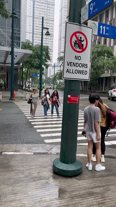 9th, 11th street BGC #shorts #manila #philippines #discoverph