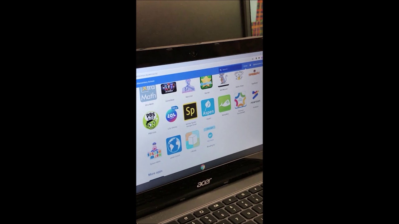 Clever Sign In With A Chromebook YouTube