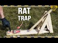 Spring Powered Trebuchet! TKOR Demos Making A Rat Trap Trebuchet DIY