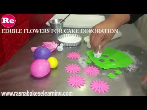 how-to-make-edible-fondant-flowers-for-cake-decoration-at-home-tutorial-video