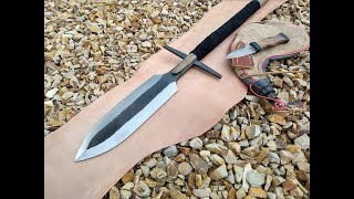 Forging A Boar Spear From An Old Leaf Spring. Forging A Boar Spear From An Old Leaf Spring.