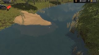 Farming simulator 17 |making a Bridge|made out of wood chips|part 1 welcome subs , like comment and subscribe. ------------------------------------------------------------------------------------------- map http://