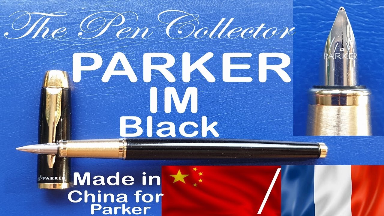 PARKER IM Black Fountain Pen Review 