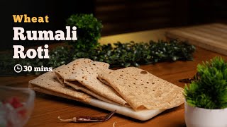 [NO MAIDA] Whole Wheat Rumali Roti Recipe | Soft, Instant & Delicious Rumali Roti | Cookd screenshot 5