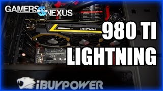 MSI GTX 980 Ti Lightning Overclocking Video Card Hands-On
