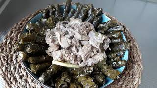 يبرق\وصفة ورق العنب\كيفية تحضير اليبرق#\grape leaves recipe\#الدولمة\Dolma recept\Dolma recipe