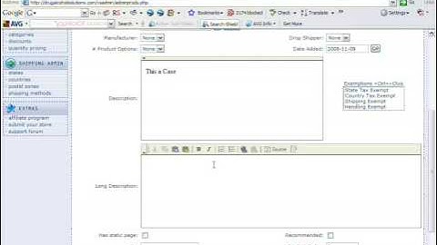 Adding Products to Shopping Cart