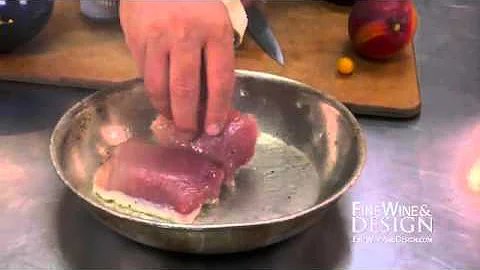 Seared Tuna with Sesame Crust with Beau Macmillan ...