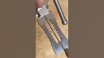 Mul-T-Lock 7 pin - 7x7 Lishi style 2-in-1 style pick - #locksmith #locksport #lockpicking #yale