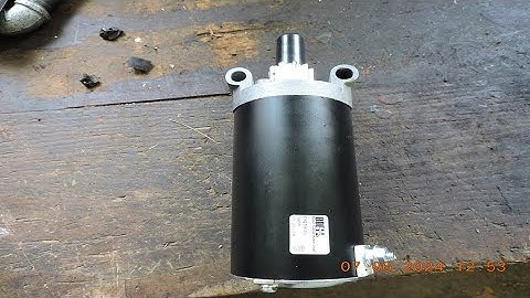 Cub Cadet LTX1050 Starter Replacement