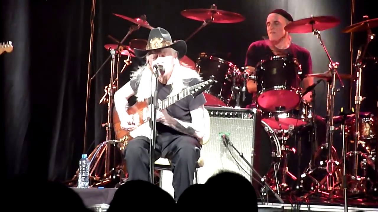 Johnny Winter "Dust My Broom" Live Seignosse France 2011 YouTube