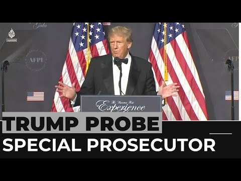 Us justice department announces special prosecutor in trump probe