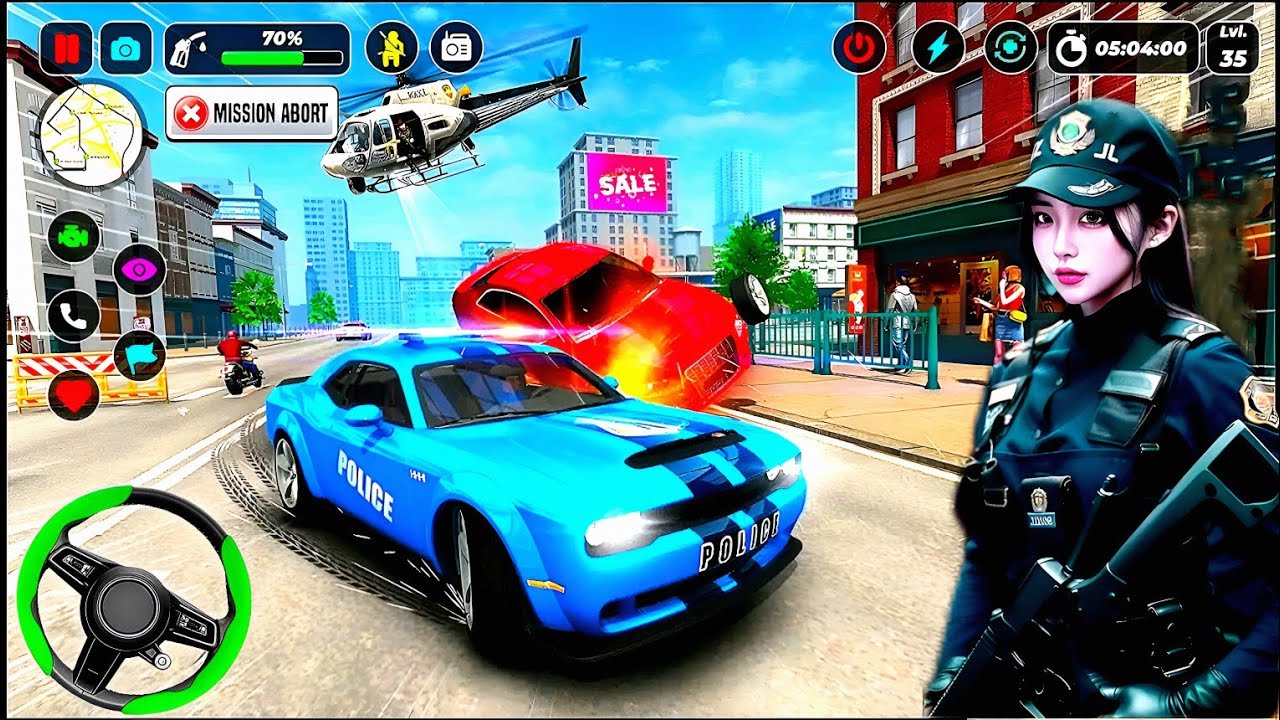 High Speed Police Car Driving Chase Simulator 3d - Police Simulator ...