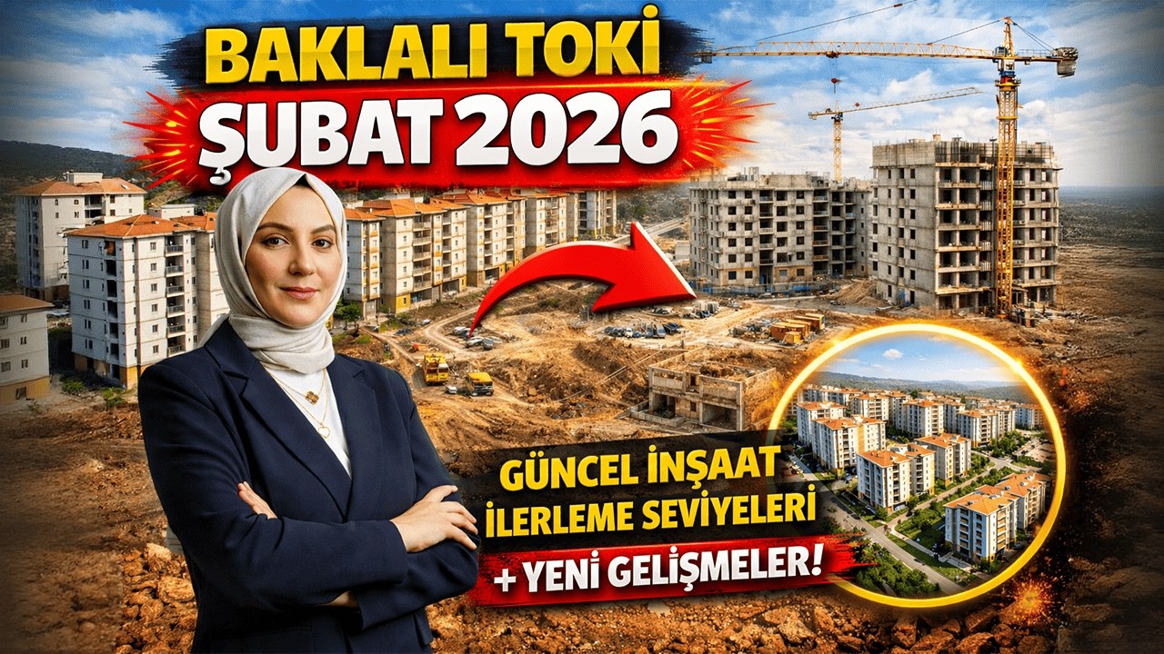 BAKLALI TOKİ ŞUBAT 2026 GÜNCEL İNŞAAT İLERLEME SEVİYELERİ #toki #baklalı #arnavutköy #baklalıtoki