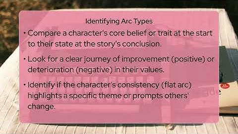 What Are the Core Differences Between Character Arc Types?