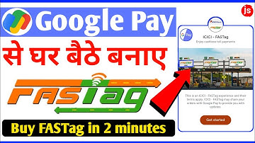 FASTag Registration Process - How to make FASTag from Google Pay | How to Apply FASTag Online | Gpay