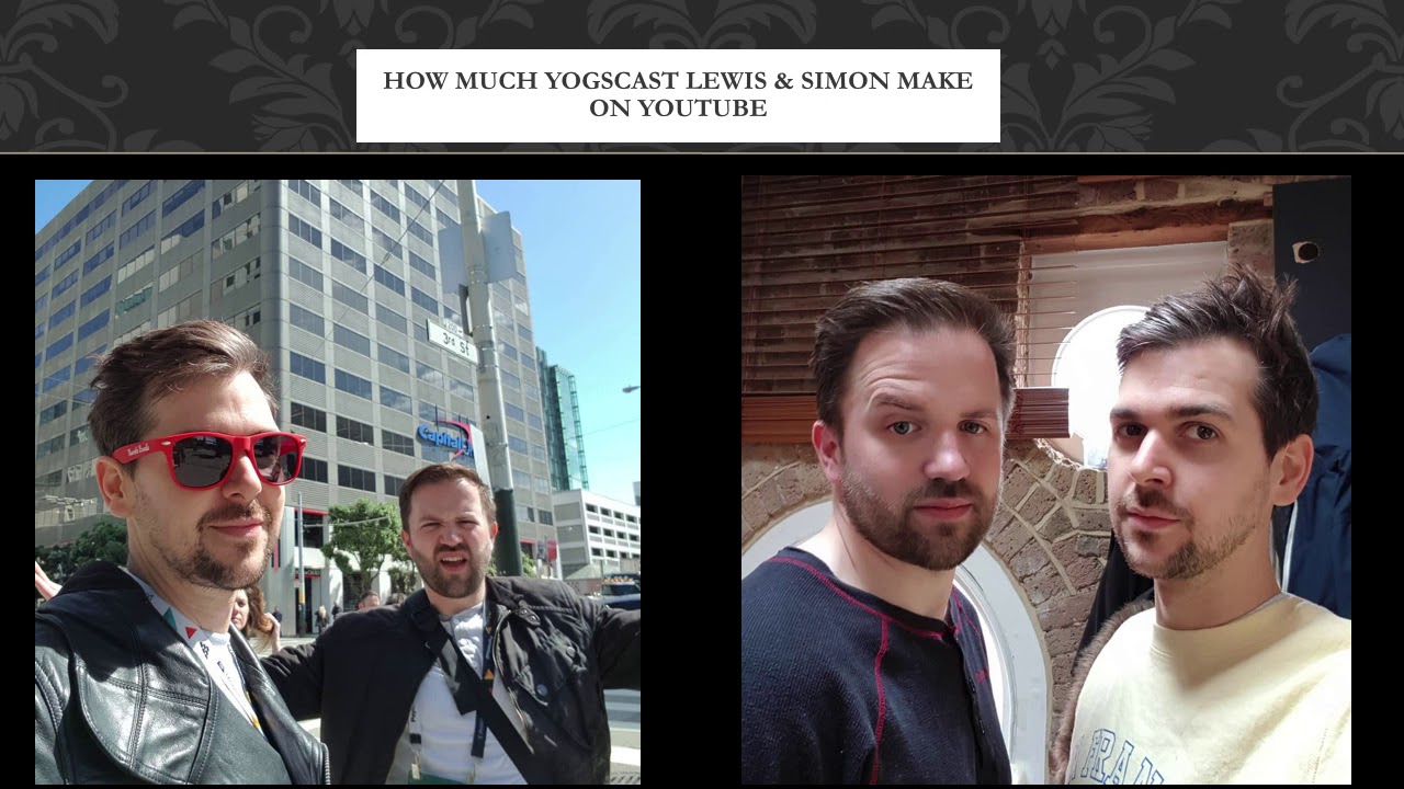 How Much Yogscast Lewis \U0026 Simon Makes On Youtube